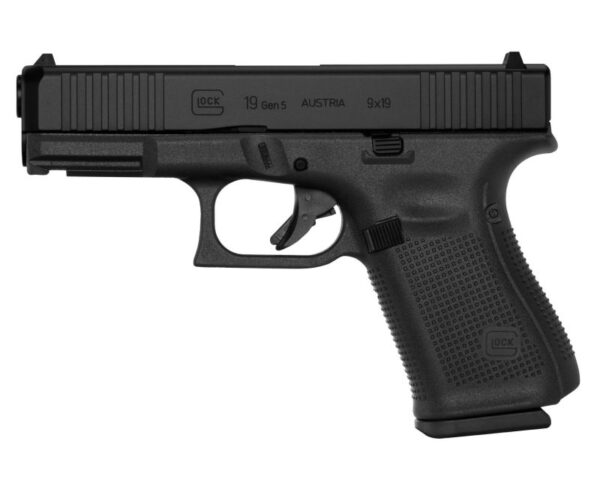 Glock 19 Gen 5 9mm 4.02-inch Barrel 10-Rounds Fixed Sights - Image 2