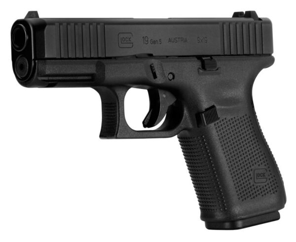 Glock 19 Gen 5 9mm 4.02-inch Barrel 10-Rounds Fixed Sights