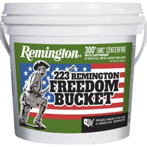 Remington UMC Ammunition 223 Remington 55 Grain Full Metal Jacket Bucket