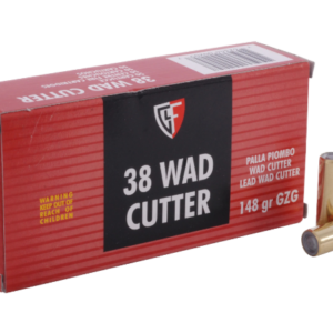 Fiocchi Shooting Dynamics Ammunition 38 Special 148 Grain Hollow Base Lead Wadcutter(500rds)