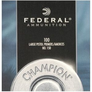 Federal Large Pistol Primers #150 Box of 1000 (3 BOXES OF1000)