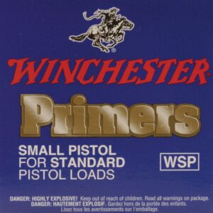 Winchester Small Pistol Primers 1/2 Box of 3000 (3 BOXES OF 1000)