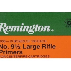 Remington Large Rifle Primers #9-1/2 Box of 1000 (3 BOXES OF 1000)