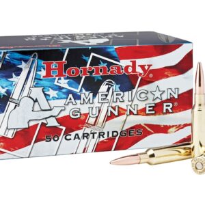 Hornady American Gunner Ammunition 6.5 Creedmoor 140 Grain Hollow Point Boat Tail 500 rounds