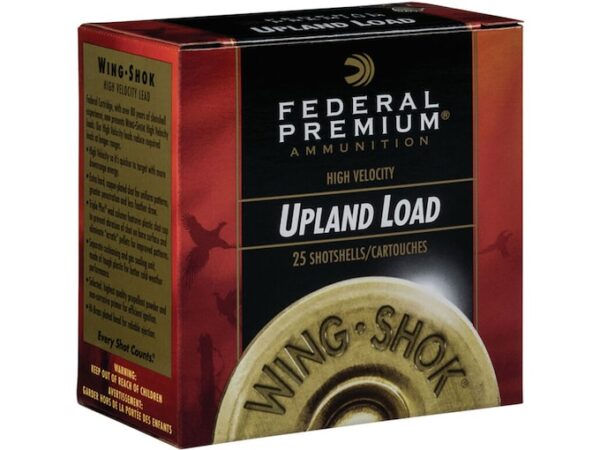 Federal Premium Wing-Shok Ammunition 28 Gauge 2-3/4″ 3/4 oz Buffered Copper Plated Shot 500 rounds