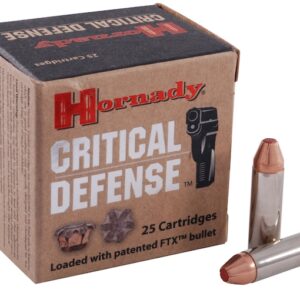 Hornady Critical Defense Ammunition 38 Special 110 Grain FTX 500 rounds