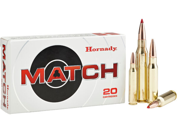 Hornady Match Ammunition 6.5 Creedmoor 140 Grain ELD Match Box  500 rounds