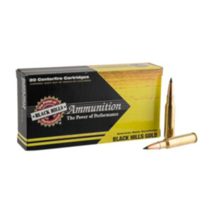 308 Win – 155 gr ELD-M – Black Hills (1C308BHGN12) – 100 Rounds