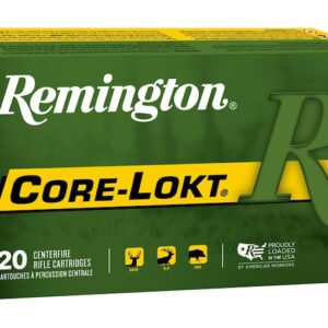 Remington Core-Lokt Ammunition 30-06 Springfield 220 Grain Core-Lokt Soft Point  500 rounds