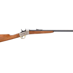 Pedersoli Mississippi Rifle 26″ Barrel Satin Nickel, Blue and Walnut