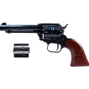 Heritage Combo Revolver 22 Long Rifle 4.75″ Barrel, 6-Round with 22 Winchester Magnum Rimfire (WMR) Cylinder