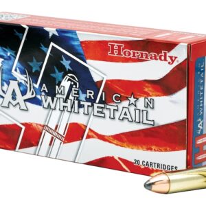 Hornady American Whitetail Ammunition 450 Bushmaster 245 Grain Interlock Spire Point 500 rounds