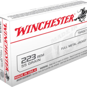 Winchester USA Ammunition 223 Remington 55 Grain Full Metal Jacket