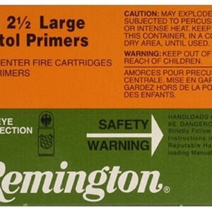 Remington Large Pistol Primers #2-1/2 Box of 3000 (3 BOXES OF 1000)