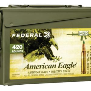 Federal American Eagle Ammunition 5.56x45mm NATO 62 Grain XM855 SS109 Penetrator Full Metal Jacket Boat Tail Ammo