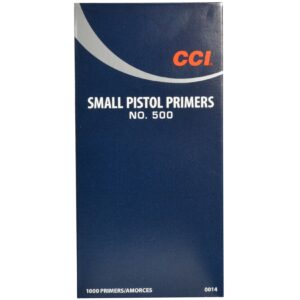 CCI Small Pistol Primers #500 Box of 1000 (3 BOXES OF 1000)