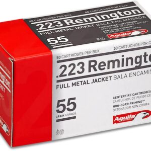 Aguila Ammunition 223 Remington 55 Grain Full Metal Jacket