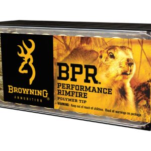 Browning BPR Ammunition 17 HMR 17 Grain PolyTip