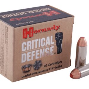 Hornady Critical Defense Ammunition 45 Colt (Long Colt) 185 Grain FTX  500 rounds