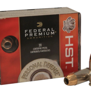 Federal Premium Personal Defense Ammunition 380 ACP 99 Grain HST Jacketed Hollow Point