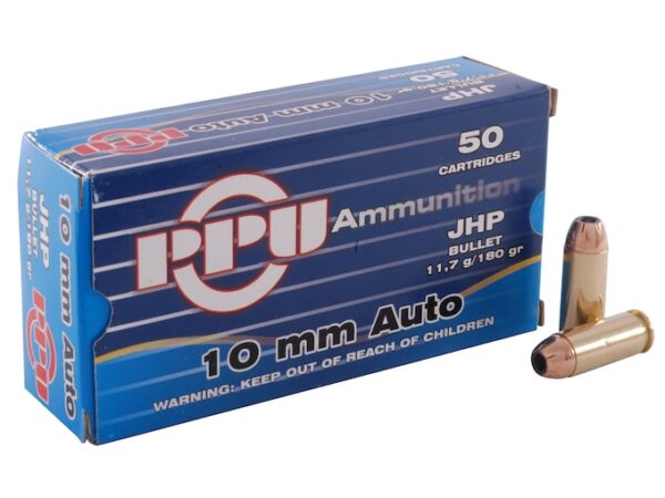 Prvi Partizan Ammunition 10mm Auto 180 Grain Jacketed Hollow Point 500 rounds