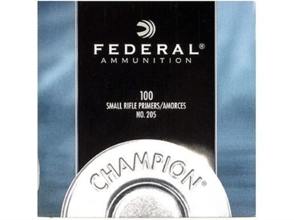 Federal Small Rifle Primers #205 Box of 1000 (3 BOXES OF1000)