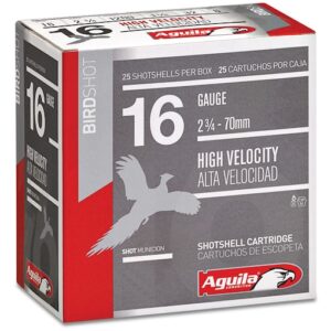 Aguila Ammunition 16 Gauge 2-3/4″ 1 oz #8 Shot 500 rounds