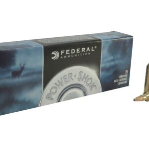 Federal Power-Shok Ammunition 270 Winchester Short Magnum (WSM) 130 Grain Soft Point 500 rounds