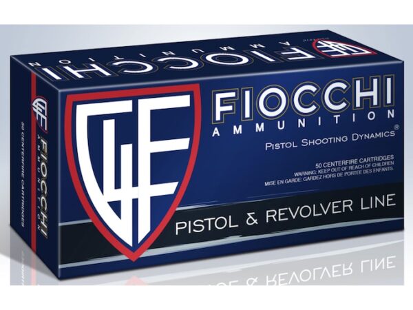 Fiocchi Shooting Dynamics Ammunition 10mm Auto 180 Grain Jacketed Hollow Point 500 rounds