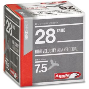 Aguila High Velocity Ammunition 28 Gauge 2-3/4″ 500 rounds