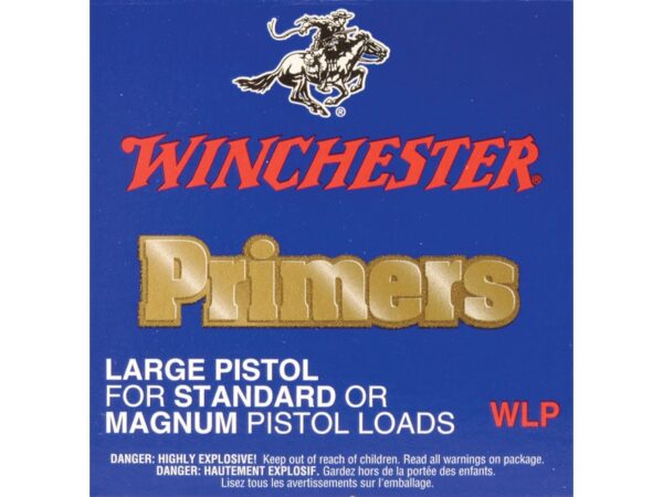 Winchester Large Pistol Primers  Box of 3000 (3 boxes of 1000)