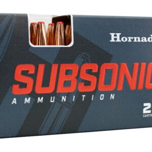 Hornady Subsonic Ammunition 450 Bushmaster 395 Grain SUB-X FTX 500 rounds