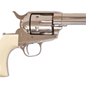 Cimarron Doc Holliday Thunderer Revolver 45 Colt (Long Colt) 3.5″ Barrel Stainless, Tru-Ivory