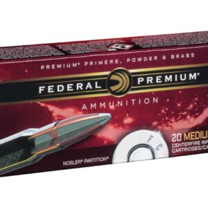 Federal Premium Ammunition 30-30 Winchester 170 Grain Nosler Partition  500 rounds