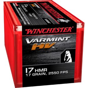 Winchester Supreme Ammunition 17 Hornady Magnum Rimfire (HMR) 17 Grain Hornady V-Max