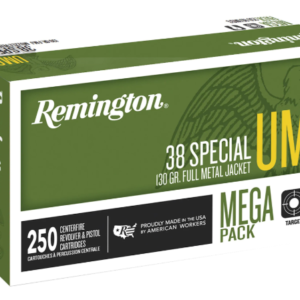 Remington UMC Ammunition 38 Special 130 Grain Full Metal Jacket(500rds)