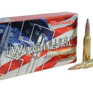 Hornady American Whitetail Ammunition 7mm-08 Remington 139 Grain Interlock Spire Point 500 rounds