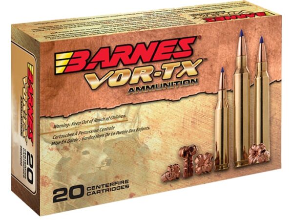 Barnes VOR-TX Ammunition 450 Bushmaster 250 Grain Polymer Tip Lead Free 500 round