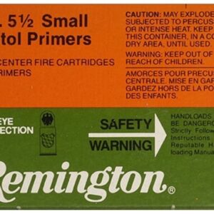 Remington Small Pistol Primers #5-1/2 Box of 3000 (3 BOXES OF1000)