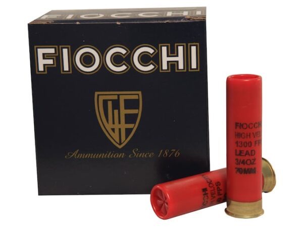 Fiocchi High Velocity Ammunition 28 Gauge 2 3/4″ 3/4 oz #8 Chilled Lead Shot 500 rounds