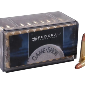 Federal Game-Shok Ammunition 22 Winchester Magnum Rimfire (WMR) 50 Grain Jacketed Hollow Point