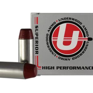 Underwood Ammunition 10mm Auto 220 Grain Hard Cast Flat Nose 500 rounds