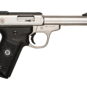 Smith & Wesson SW22 Victory Pistol 22 Long Rifle 5.5″ Barrel 10-Round Stainless