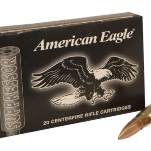 Federal American Eagle Suppressor Ammunition 300 AAC Blackout Subsonic 220 Grain Open Tip Match