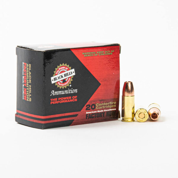 9mm +P – 115 gr Barnes TAC-XP – Black Hills (D9N1020) – 500 Rounds