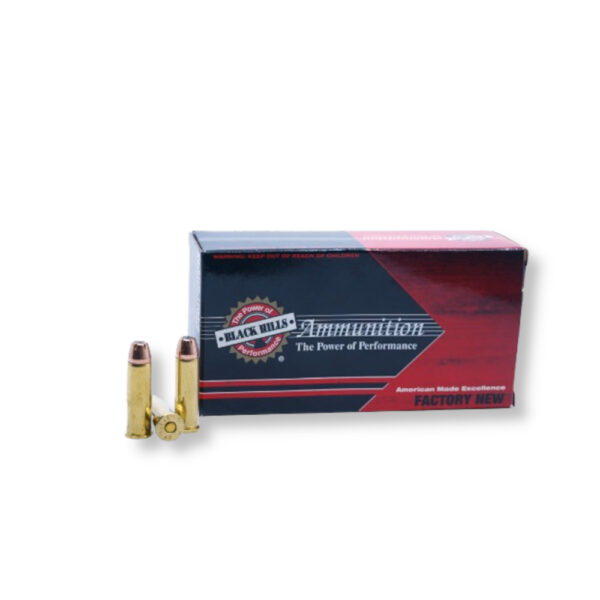 38 Special +P – 125 gr JHP – Black Hills (D38N2) – 500 Rounds