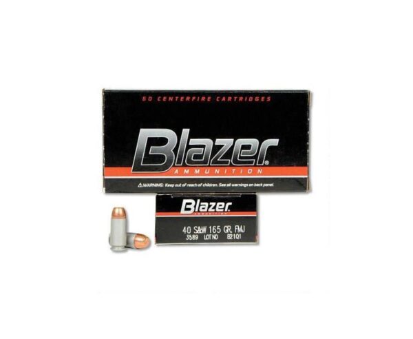 CCI Ammuniton Blazer .40 SW 165GR TMJ 50Rds