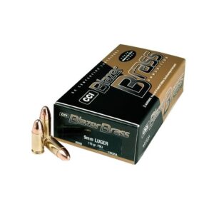 CCI Blazer Brass 9mm 115Gr FMJ 50Rds