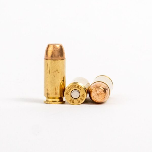 40 SW – 165 Grain FMJ – Federal (AE40R3) – 1000 Rounds - Image 3