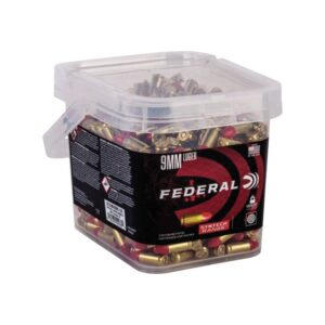 Federal American Eagle Brass 9mm 124 Grain 250-Rounds TSJRN